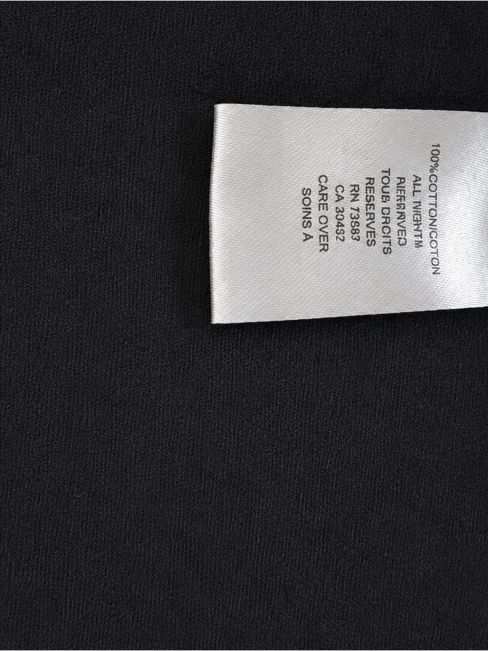 Black Short Sleeve V-Neck T-Shirt | Soft Stretch Casual Basic | Men’s - Picture 4 of 4